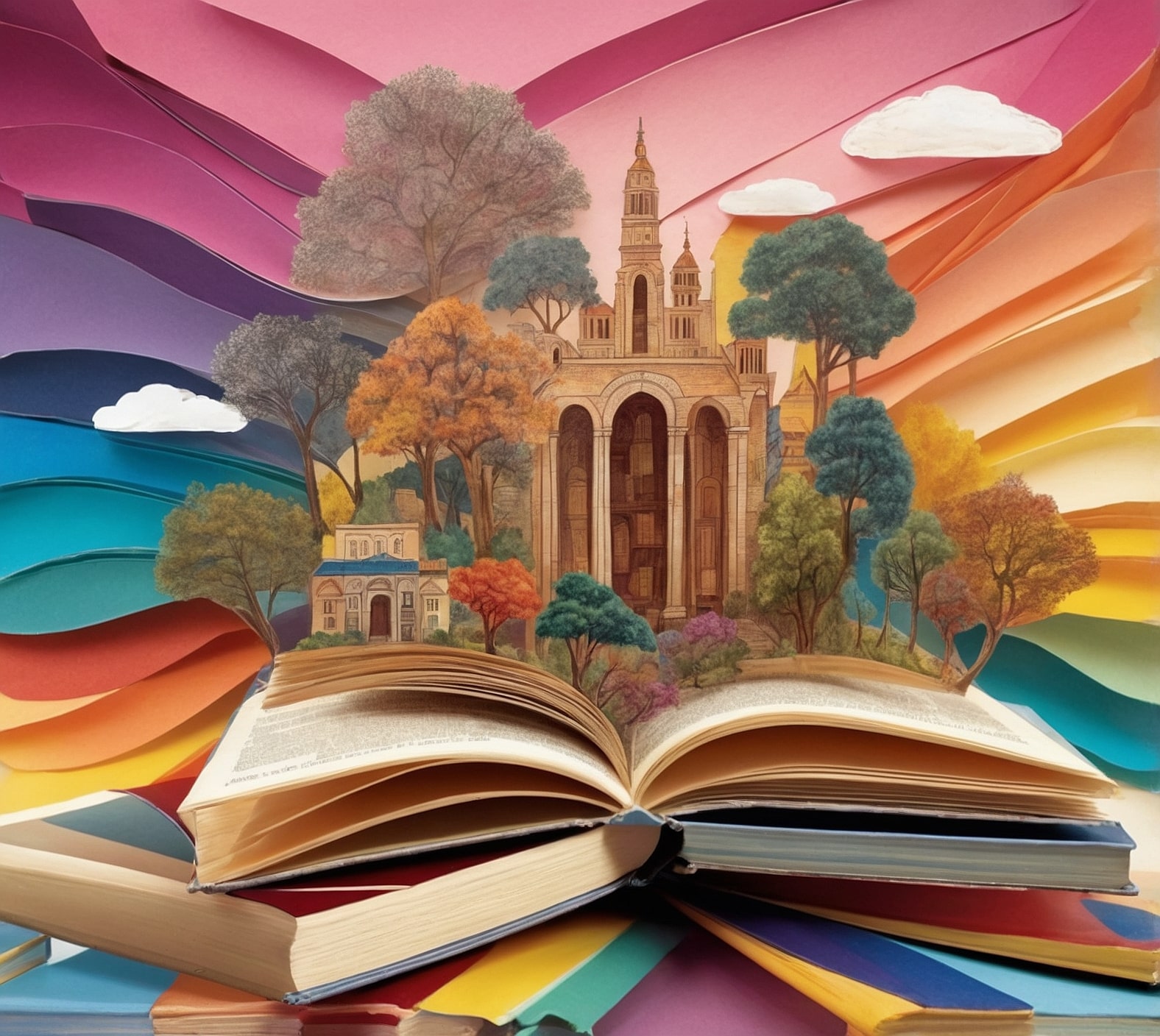 Bellas artes con papel creativo